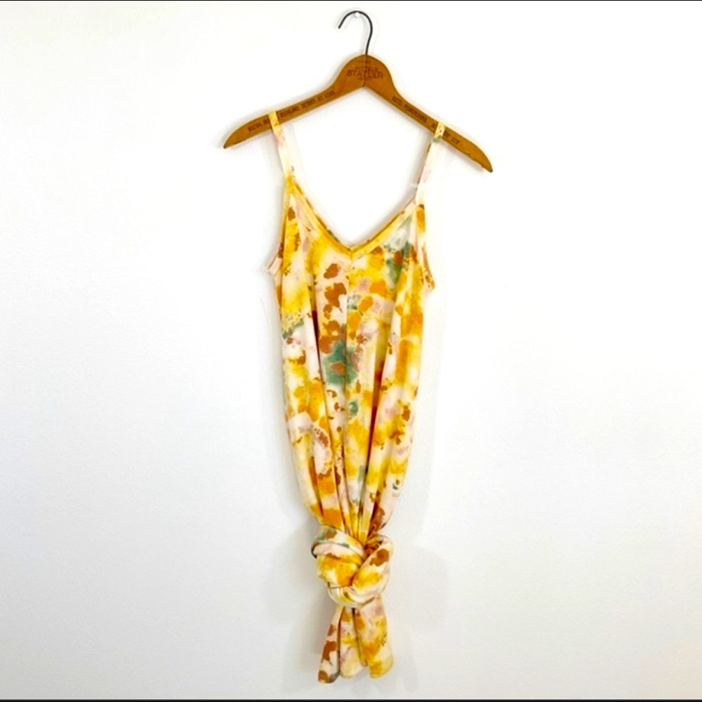 ⭐️NEW⭐️Jacky YELLOW Tie Dye Maxi Dress With Pockets